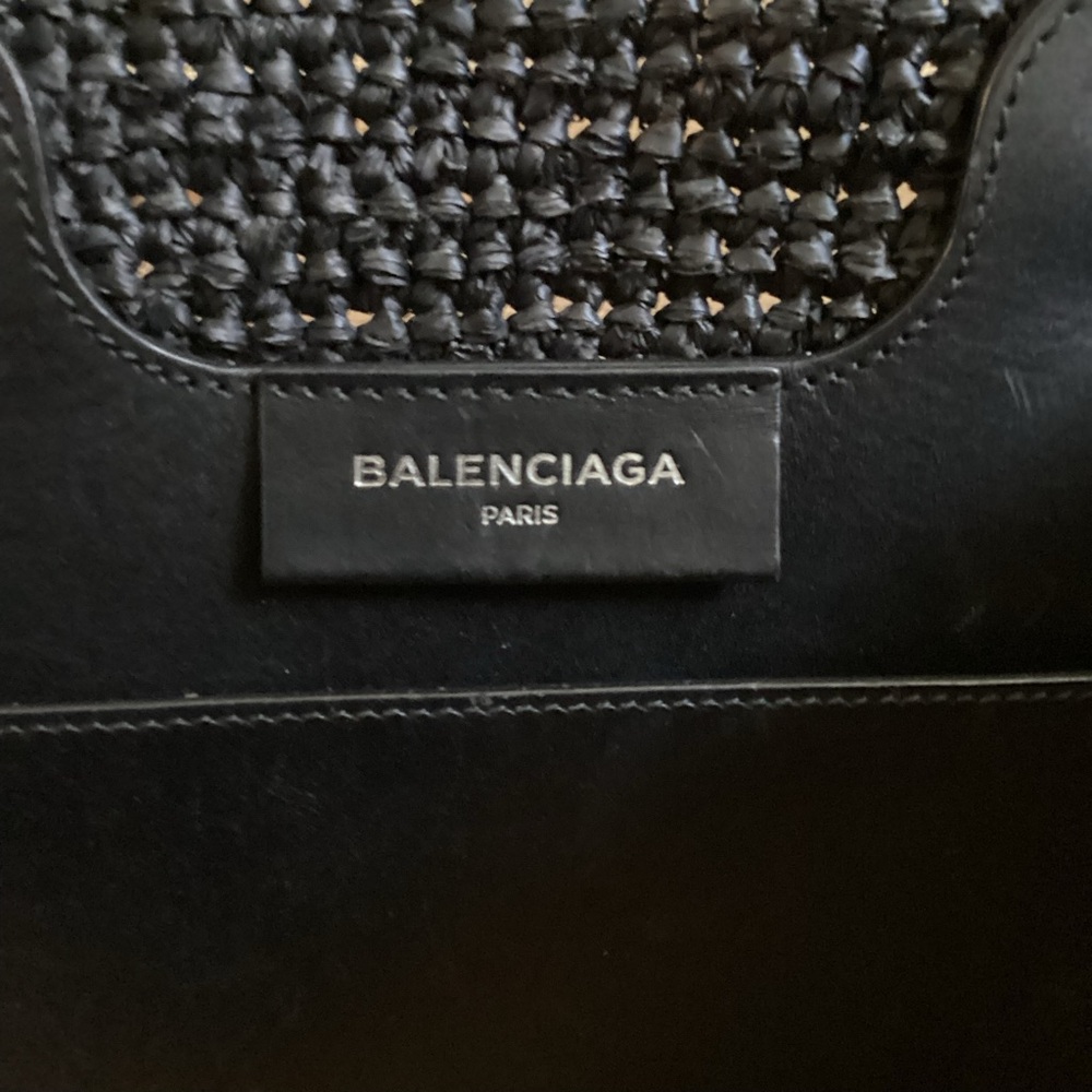 Balenciaga Raffia Panier Small Tote bag - Picture 11 of 13